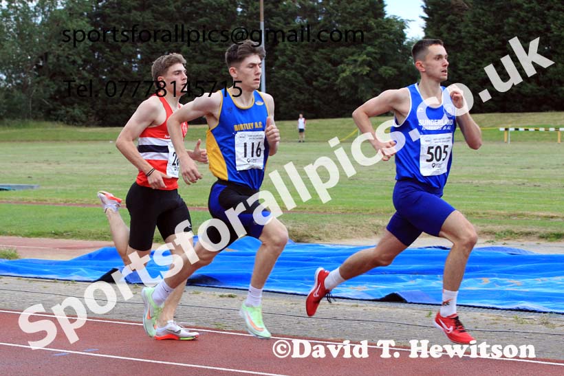 800 metres, 2022 NEGP Monkton No 4, June 29th. Photo: David T. Hewitson/Sports for All Pics
